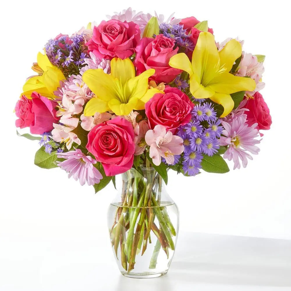Birthday Flowers Bouquet - Great Price $65 Same Day Delivery Miami MIAMI FLOWERS DESIGN