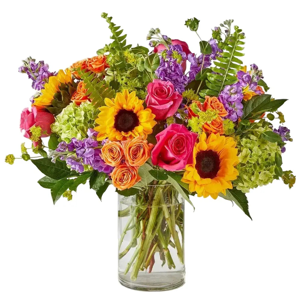 Bright Mixed Birthday Bouquet MIAMI FLOWERS DESIGN
