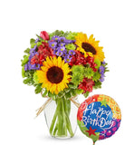 Bubbly Sunflower Birthday