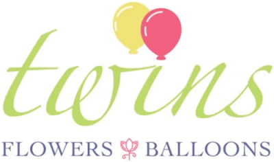 Twins Flowers & Balloons